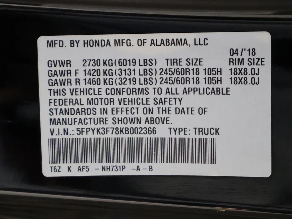 Used 2019 Crystal Black Pearl Honda RTL-E image 61