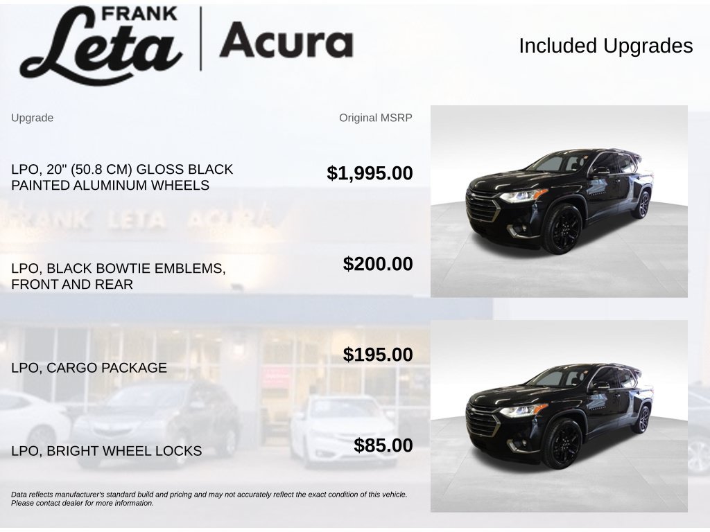 Used 2021 Mosaic Black Metallic Chevrolet  image 9