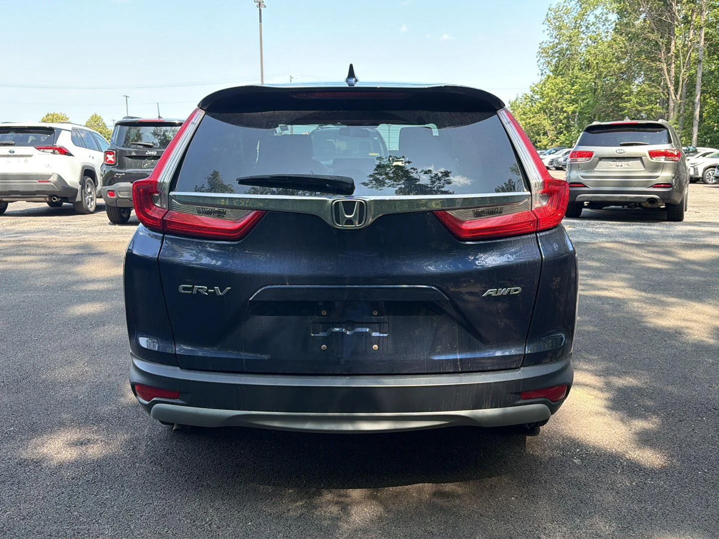 Used 2019 Obsidian Blue Pearl Honda EX image 9