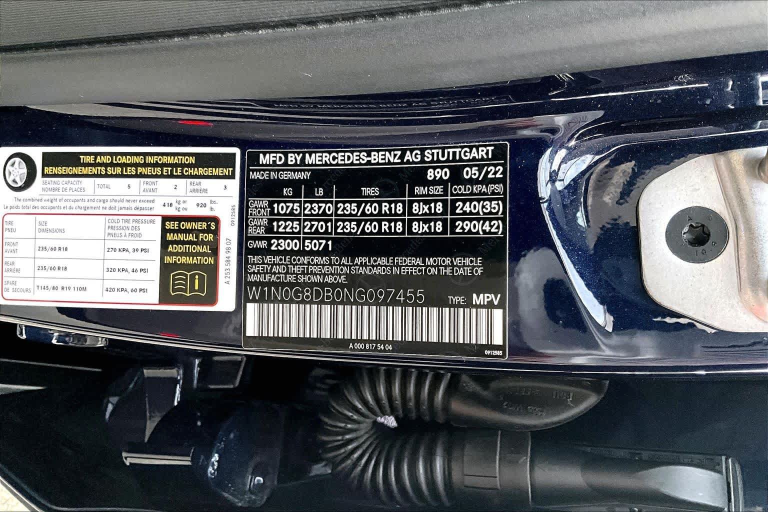 Certified Used 2022 Lunar Blue Metallic Mercedes-Benz GLC 300 image 38