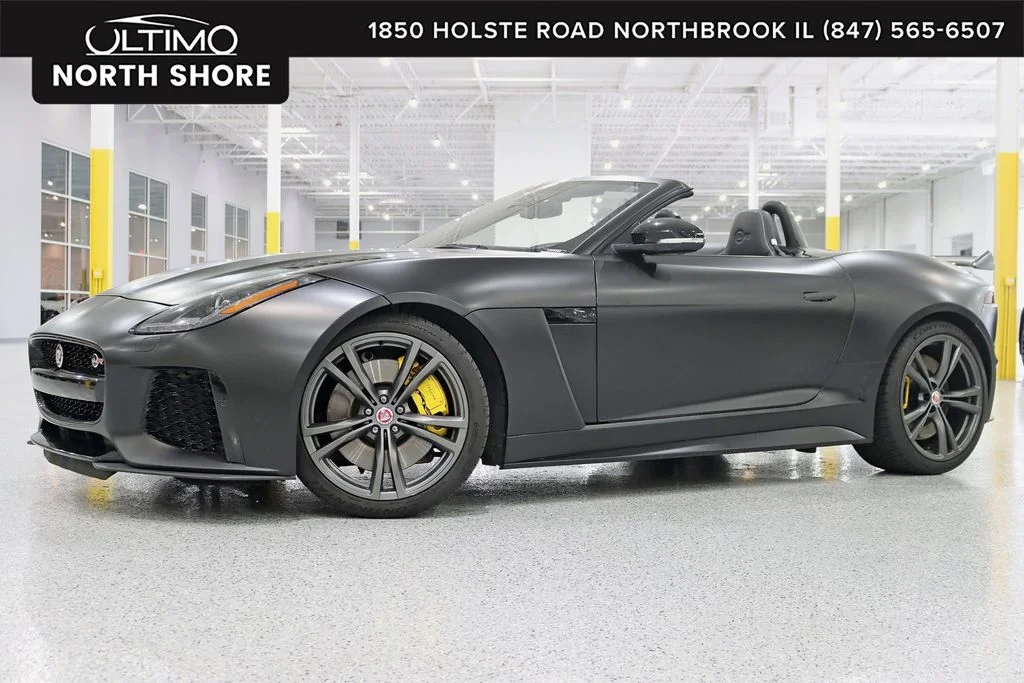 Used 2017 Black Jaguar SVR image 1