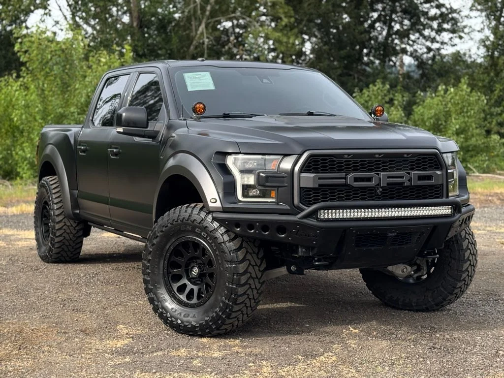 Used 2017 Shadow Black Ford Raptor image 50