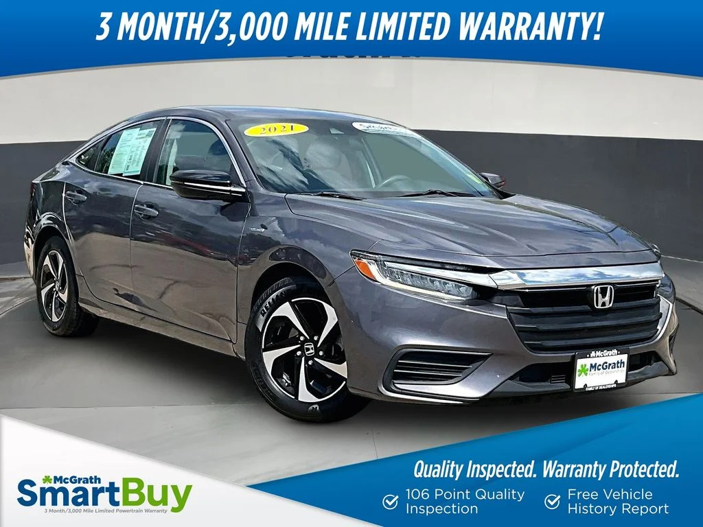 Used 2021 Gray Honda EX image 1