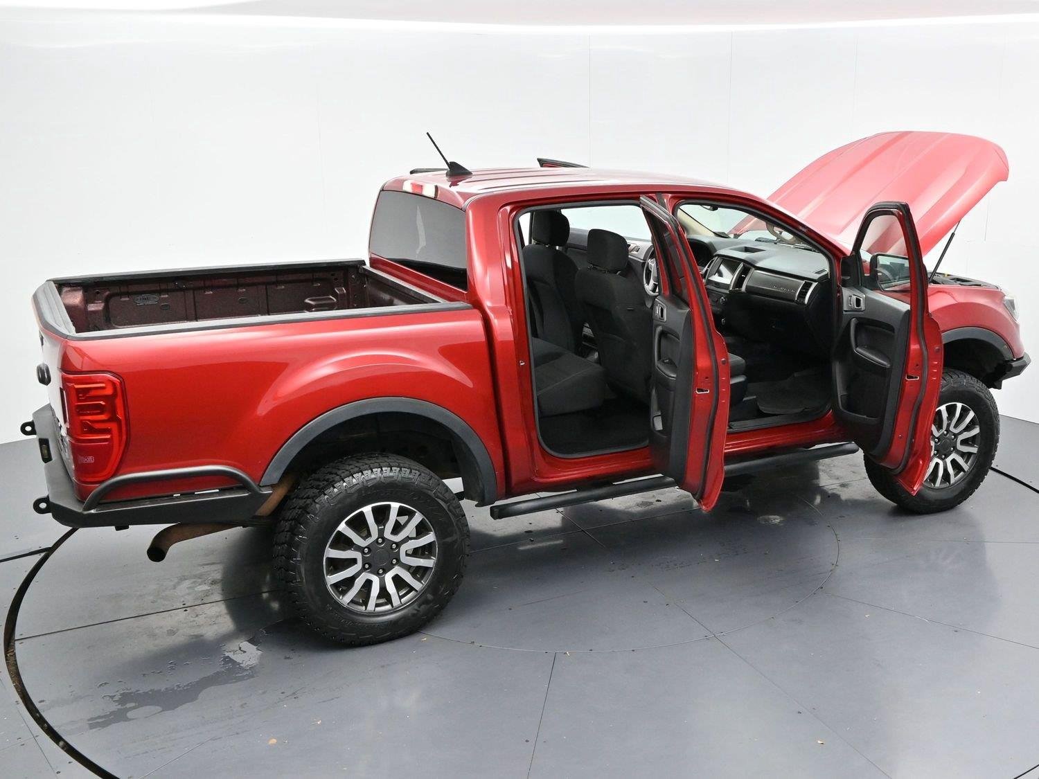 Used 2021 Rapid Red Metallic Tinted Clearcoat Ford XLT image 40