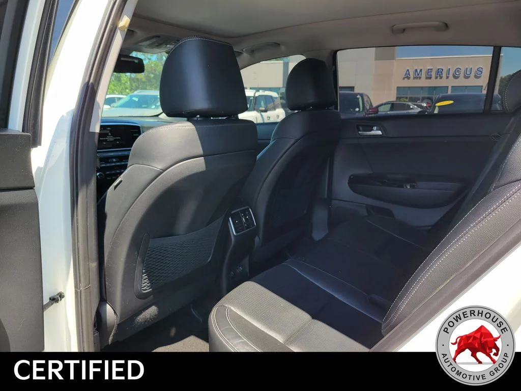 Used 2021 White Kia EX image 16