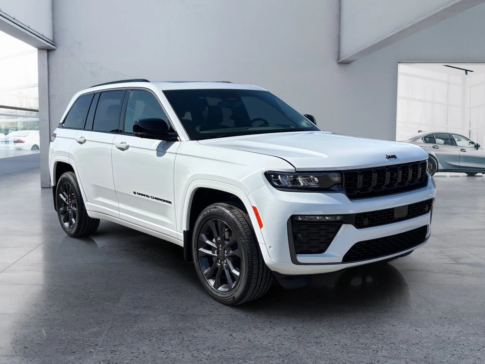 New 2026 Bright White Jeep Limited Reserve image 7