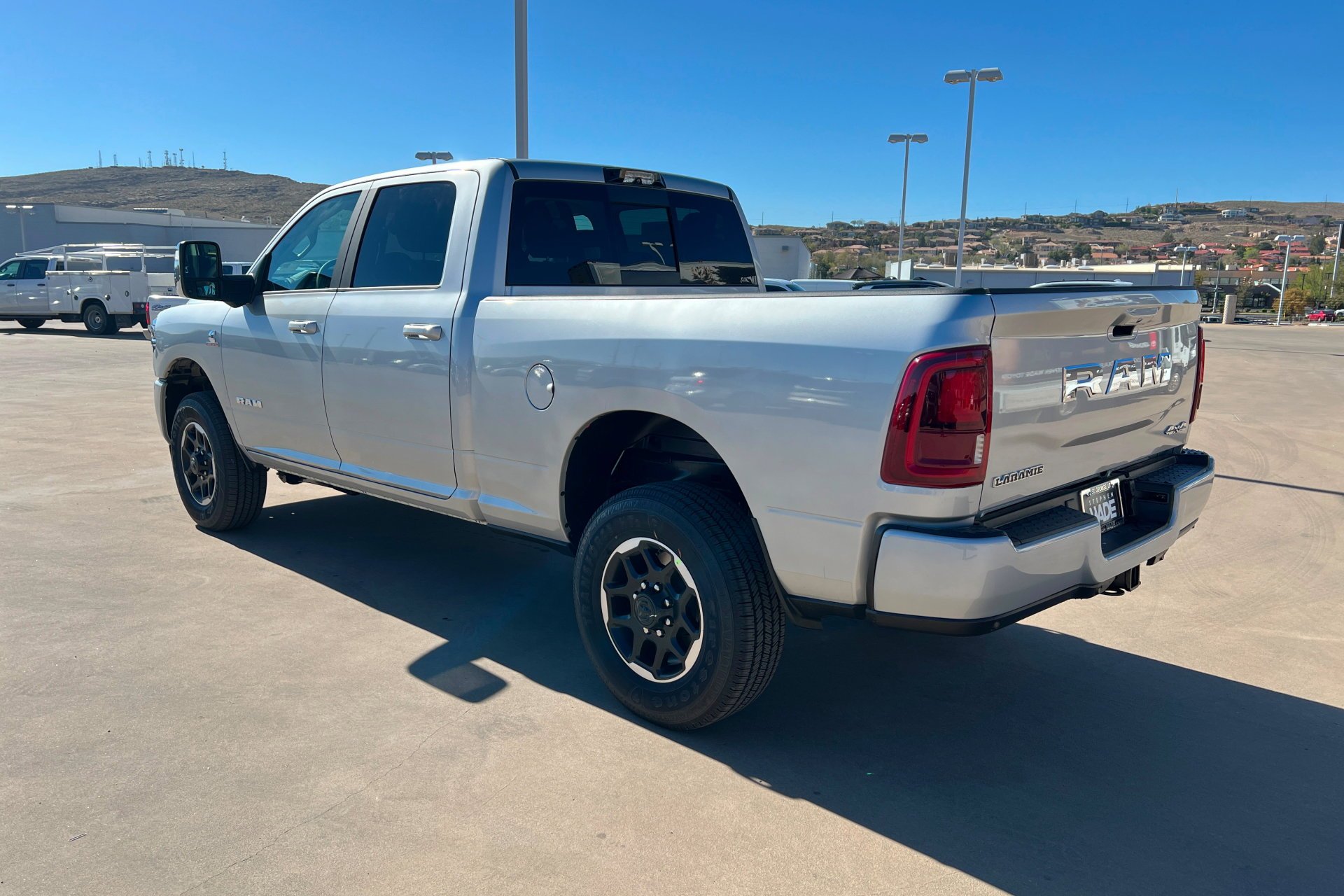 New 2026 Silver-Zynith Exterior Paint RAM Laramie image 3