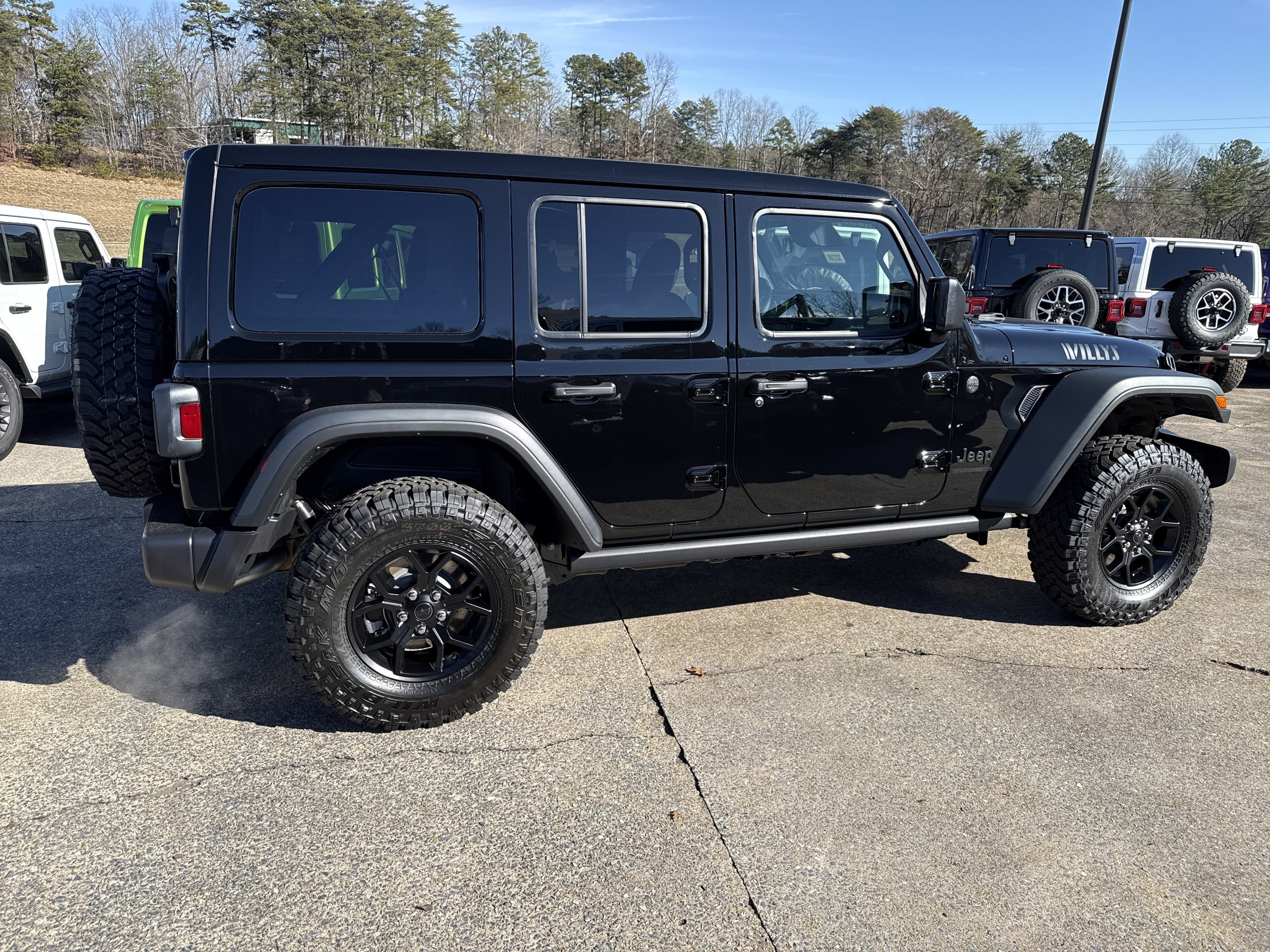 New 2026 Black Clearcoat Jeep Willys image 8