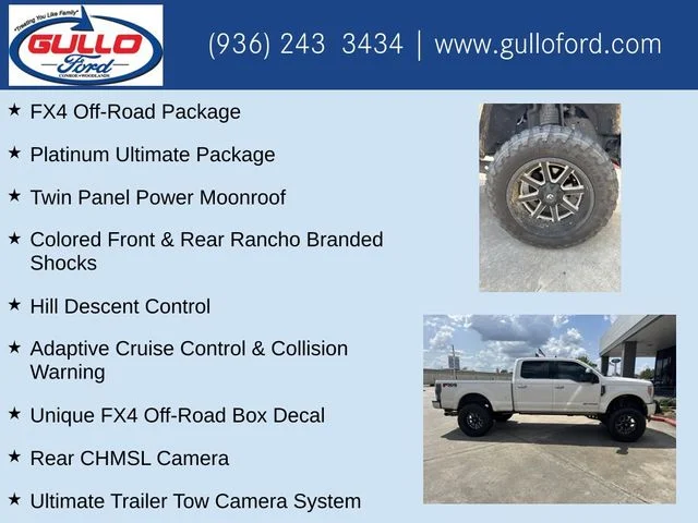 Used 2017 White Platinum Clearcoat Metallic Ford Platinum image 10