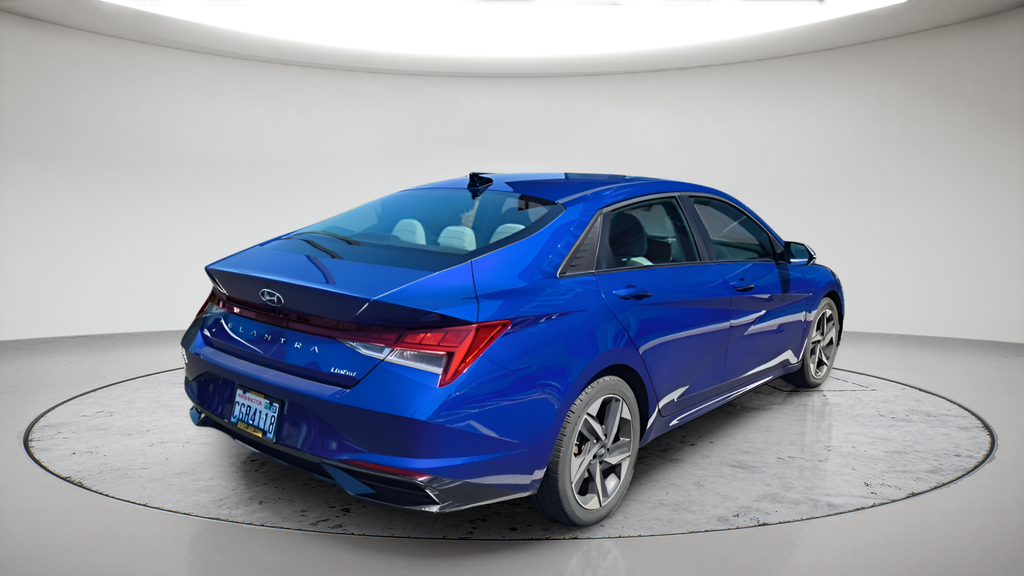 Used 2023 Intense Blue Hyundai Limited image 3