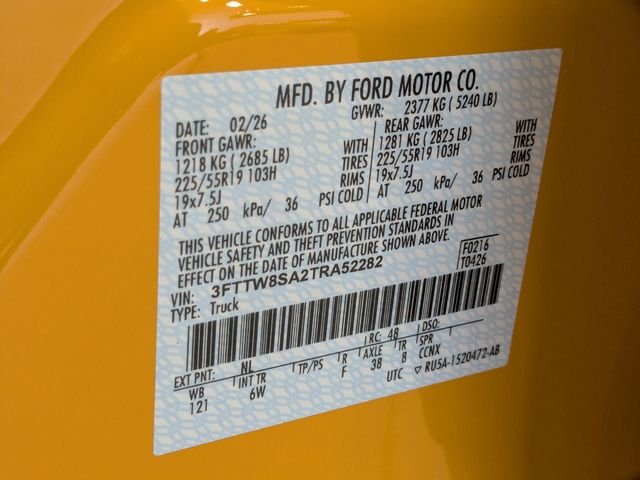 New 2026 Orange Fury Metallic Tri-Coat Ford Lariat® image 25