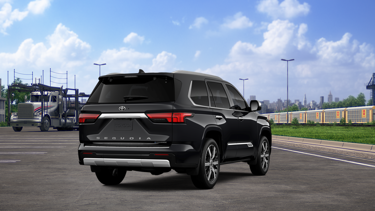 New 2026 Midnight Black Metallic Toyota Capstone image 9