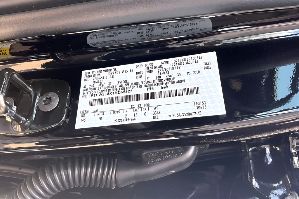 New 2026 Agate Black Metallic Ford XLT image 20