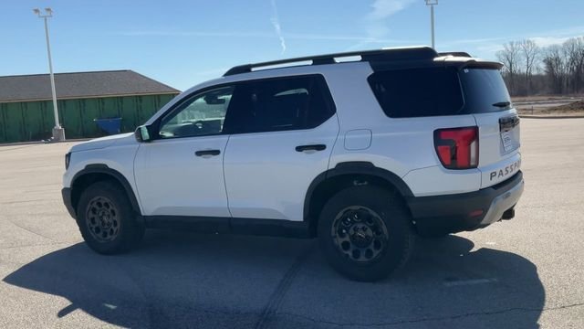 New 2026 Platinum White Pearl Honda TrailSport Elite Blackout image 6