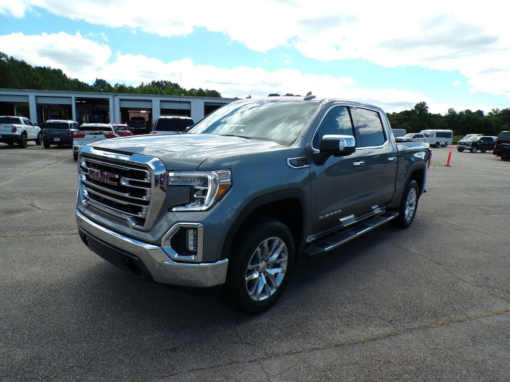 Used 2021 Steel Metallic GMC SLT image 3