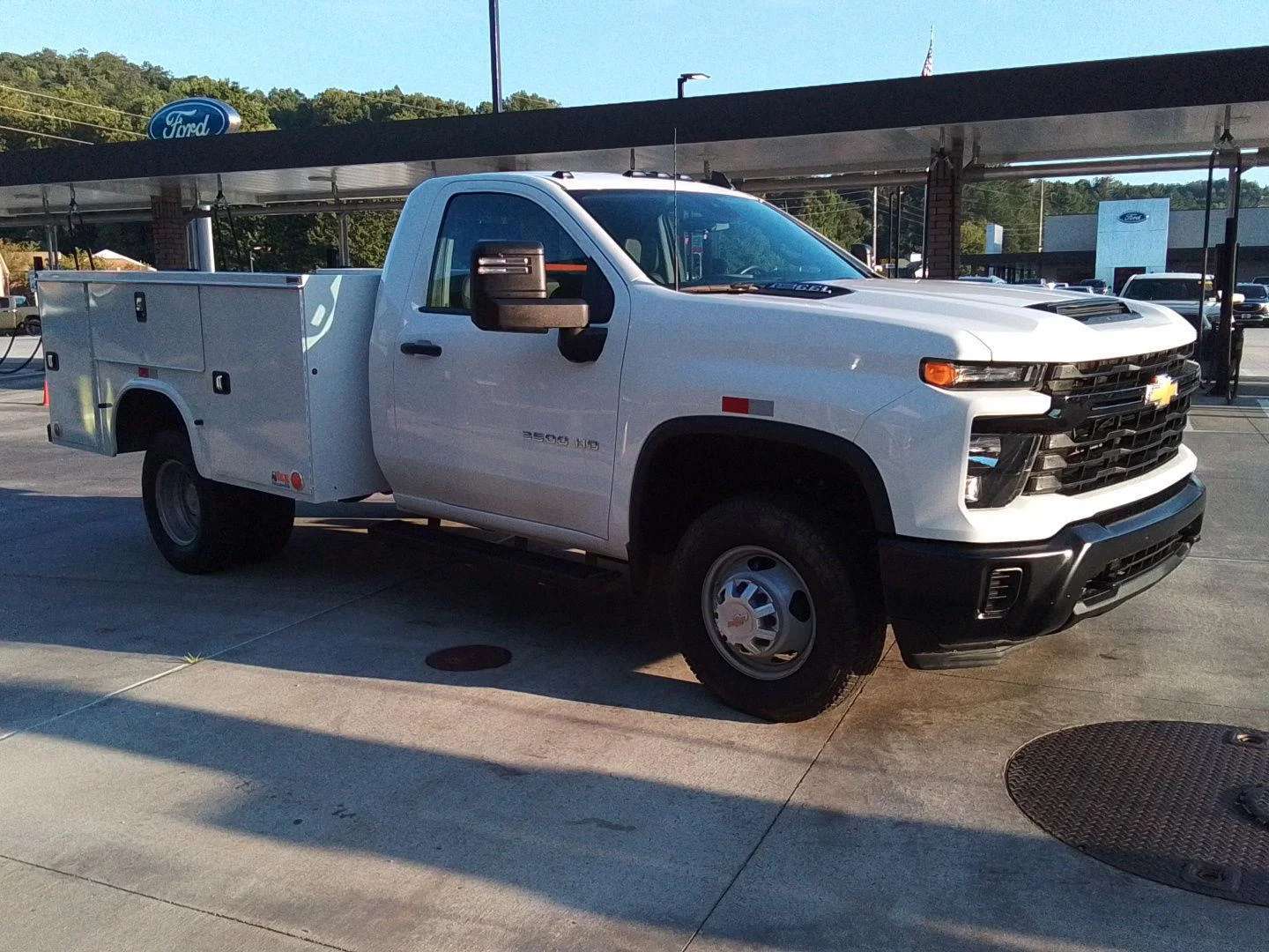 Used 2025 Summit White Chevrolet Work Truck image 1
