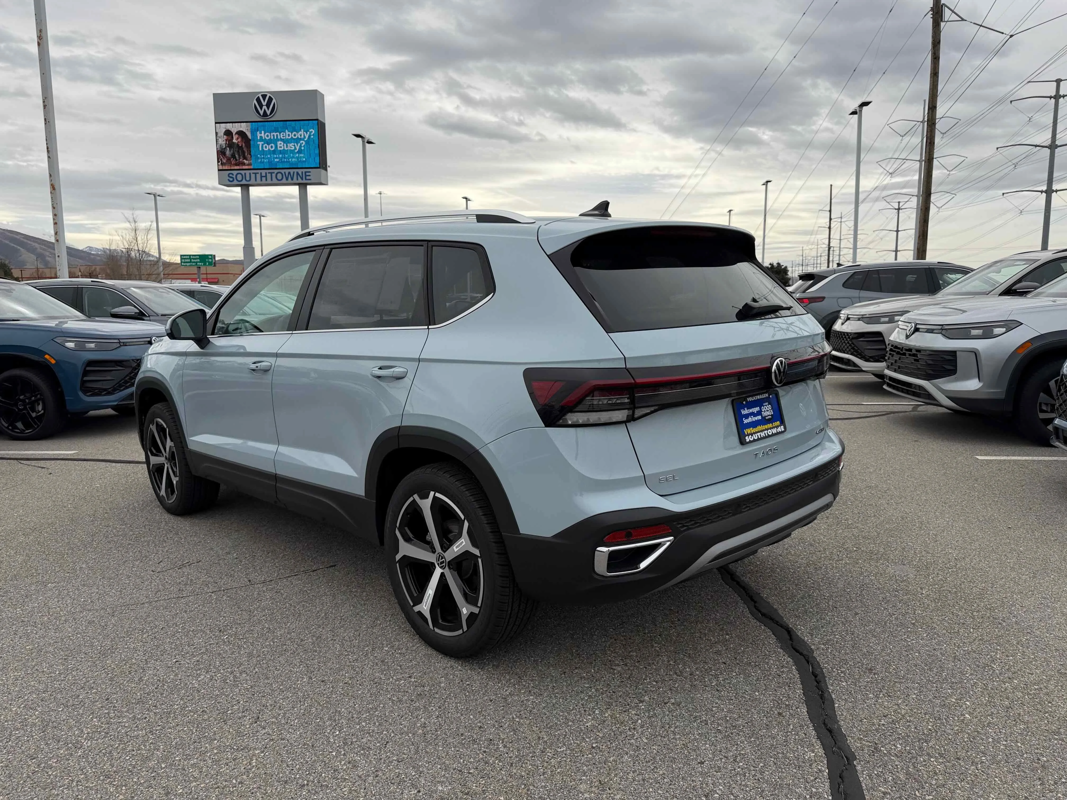 New 2026 Gray Volkswagen SEL image 8
