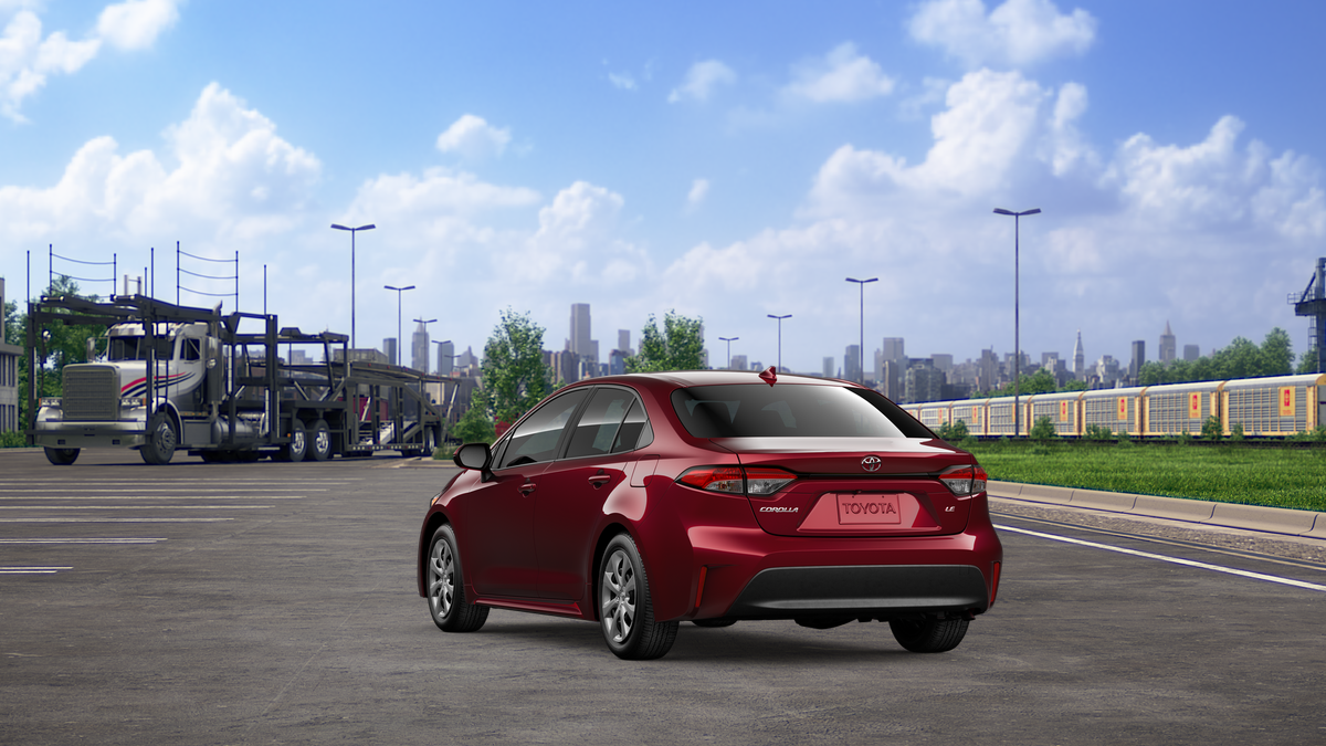 New 2026 Ruby Flare Pearl Toyota LE image 59
