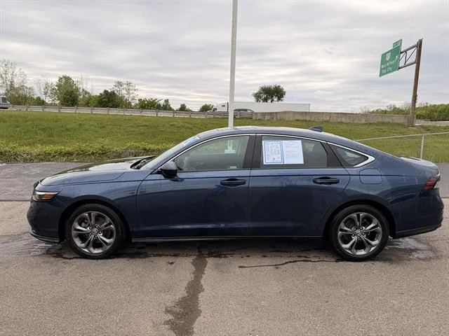 Certified Used 2024 Canyon River Blue Metallic Honda EX image 6