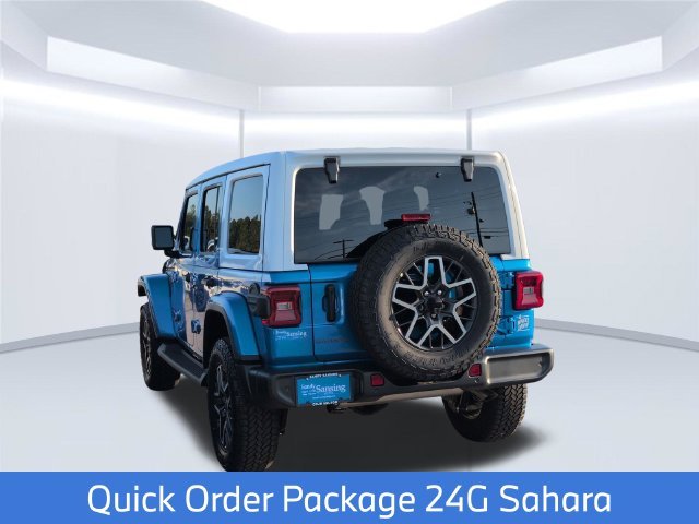 New 2027 Hydro Blue Pearlcoat Jeep Sahara image 3