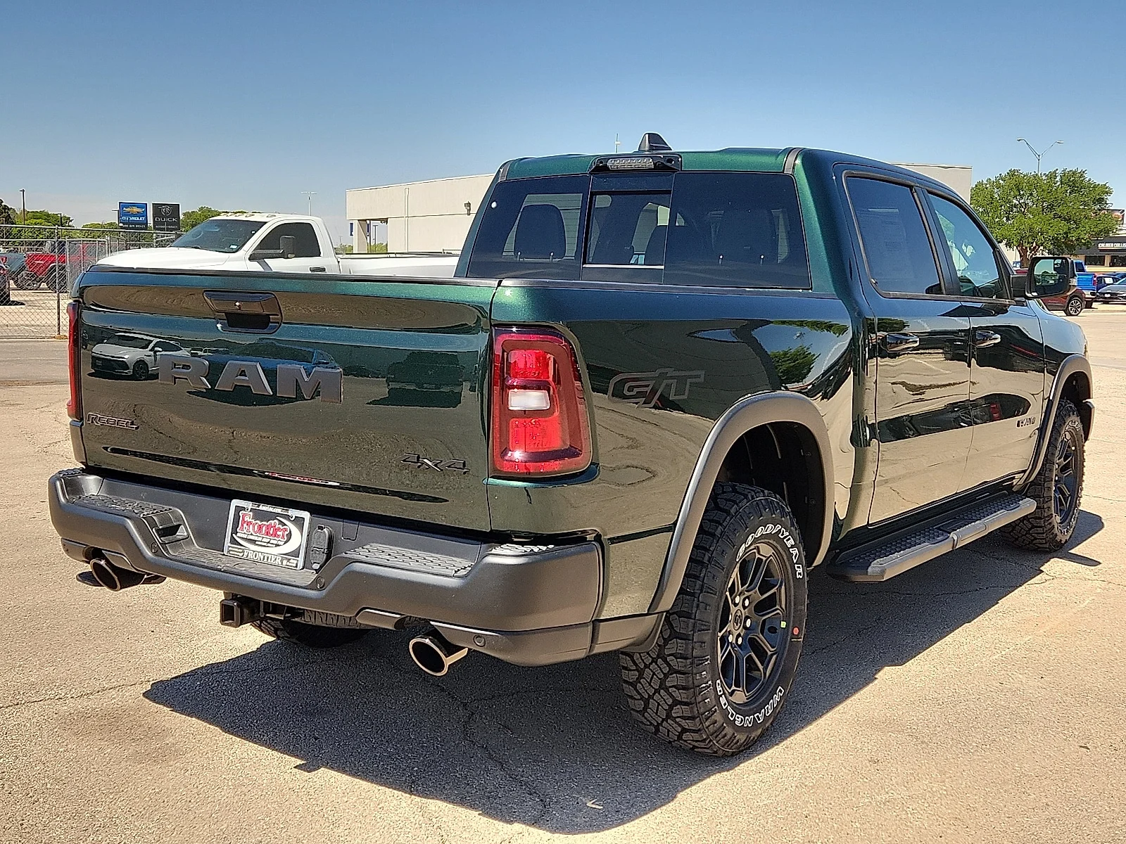New 2026 Serrano-Green Metallic  Paint Ram REBEL CREW CAB 4X4 5
