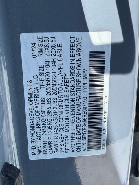 Used 2024 Gray Honda EX-L image 32