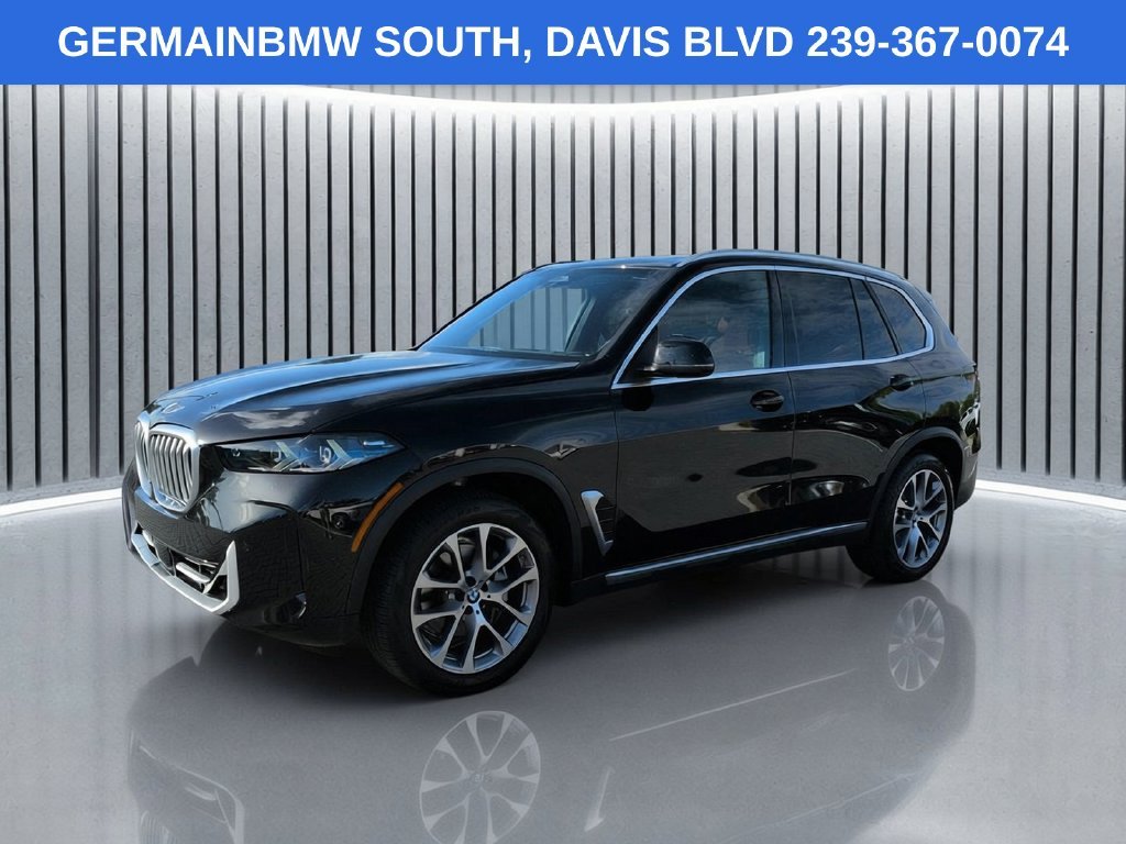 Certified Used 2024 Black Sapphire Metallic BMW sDrive40i image 1