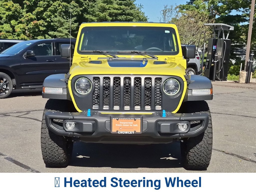 Certified Used 2023 Yellow Jeep Rubicon 4xe image 11