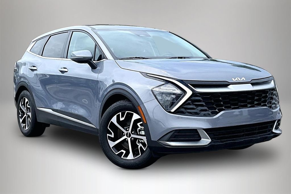 Used 2023 Silver Kia EX image 1