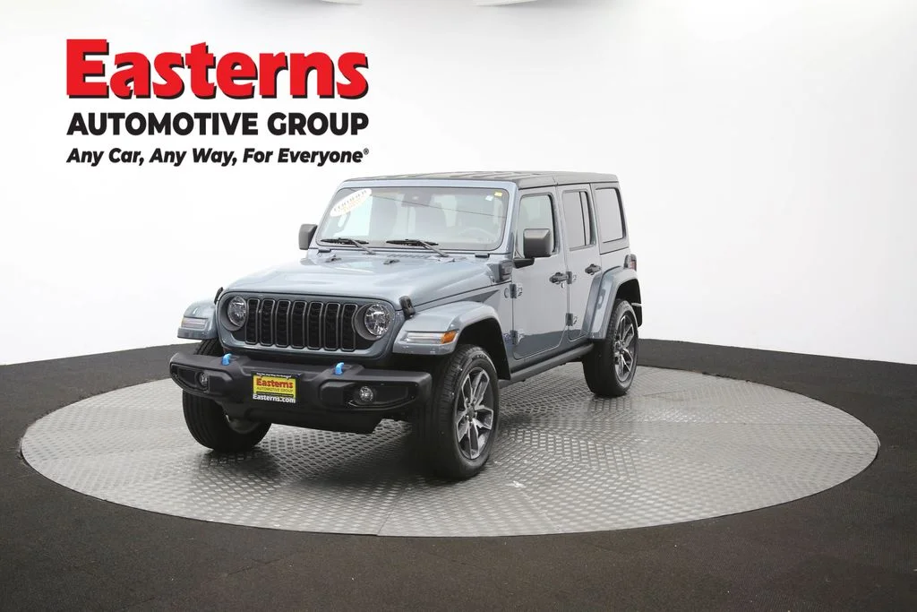 Used 2024 Gray Jeep Sport S 4xe image 55