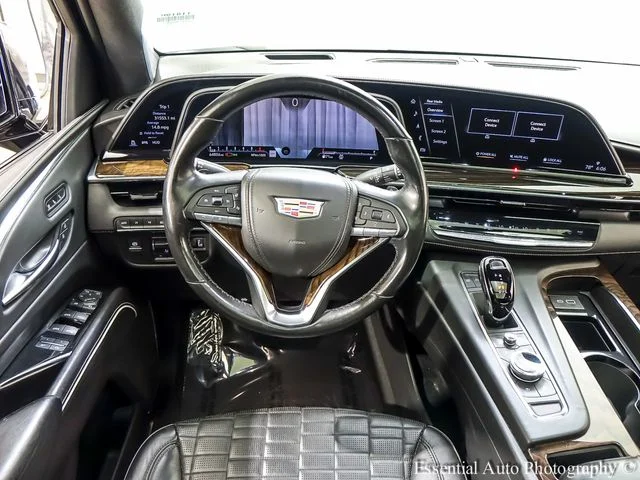 Used 2021 Black Cadillac Premium Luxury Platinum image 3