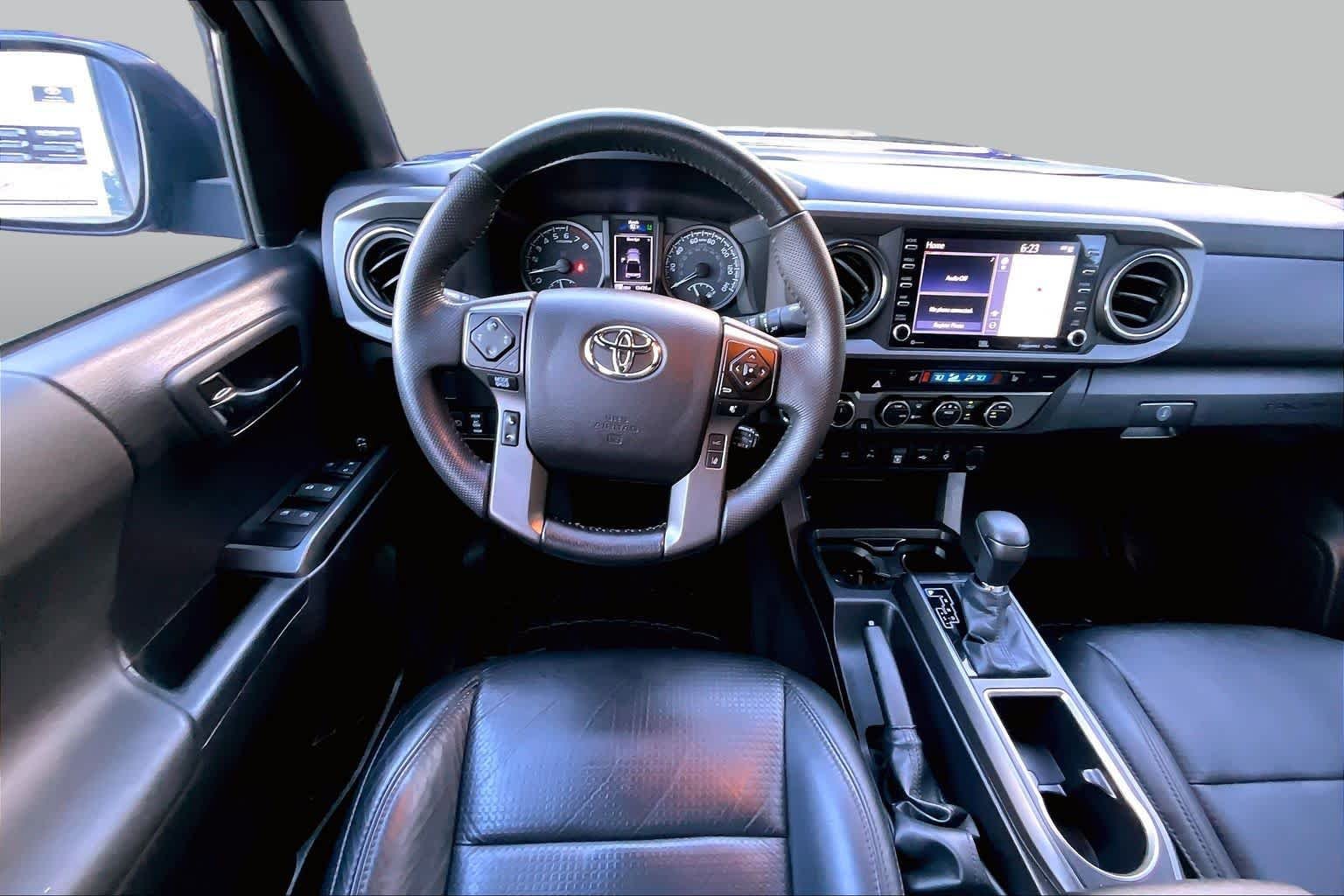 Certified Used 2023 Blue Crush Metallic Toyota TRD Sport image 6