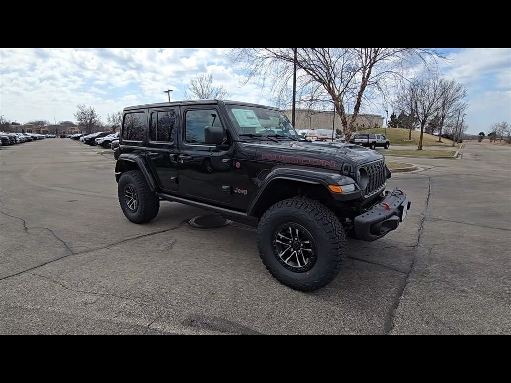 New 2026 Black Clear-Coat Exterior Paint Jeep Rubicon X image 9