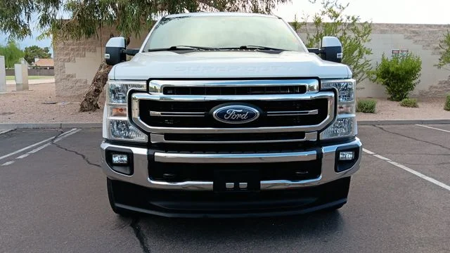 Used 2021 White Ford Lariat image 2