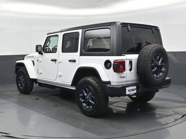 New 2026 Bright White Clear-Coat Exterior Paint Jeep 85th Anniversary Edition image 7