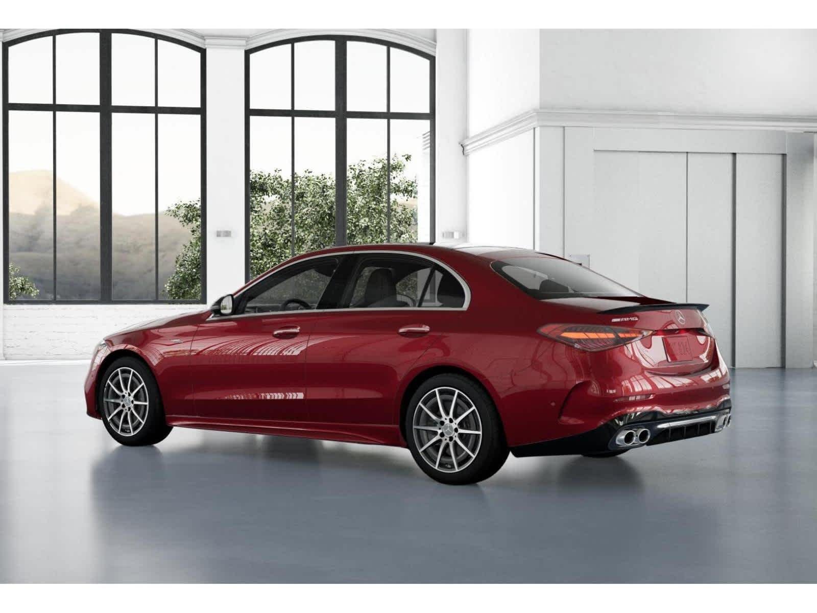New 2026 MANUFAKTUR Patagonia Red Metallic Mercedes-Benz AMG® C 43 4MATIC® Sedan image 29