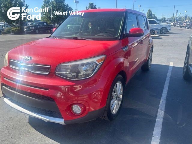 Used 2018 Inferno Red Kia + image 1