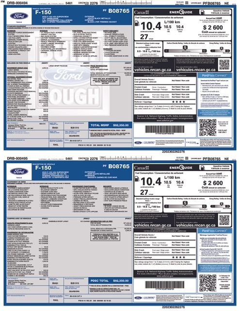 Certified Used 2023 Agate Black Metallic Ford Lariat image 35