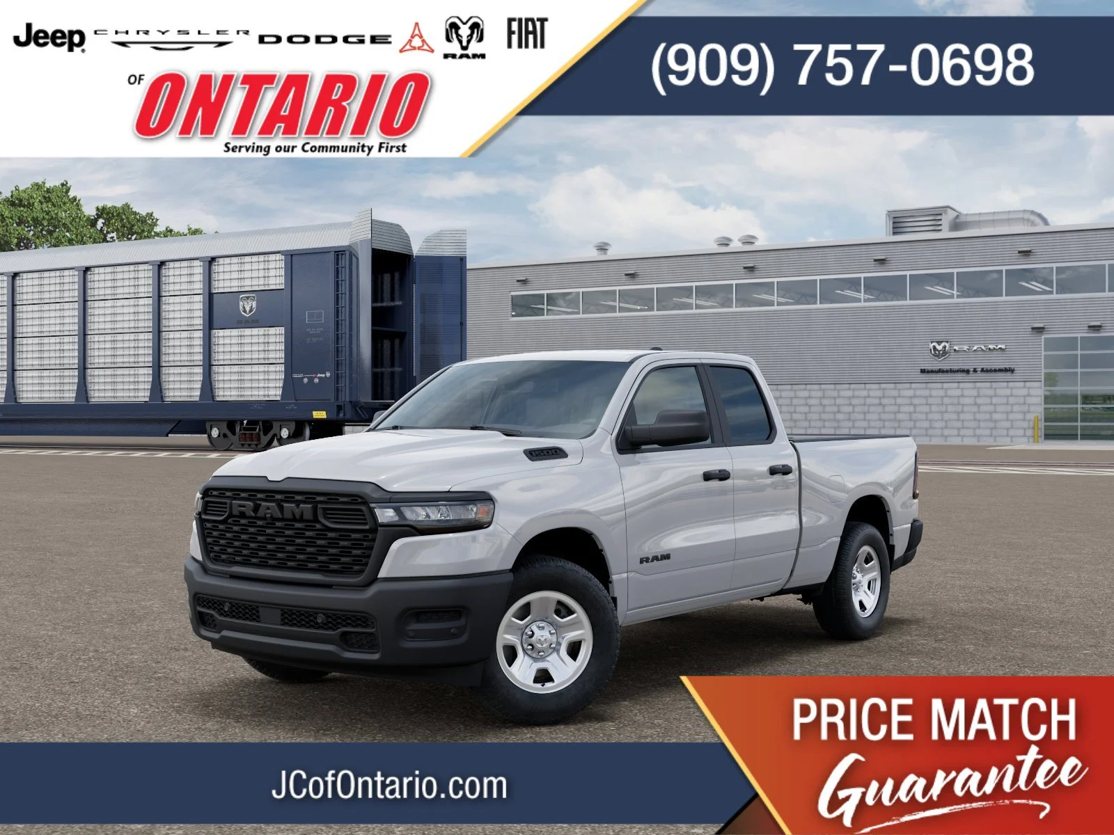 New 2026 Bright White Clearcoat RAM Tradesman image 1