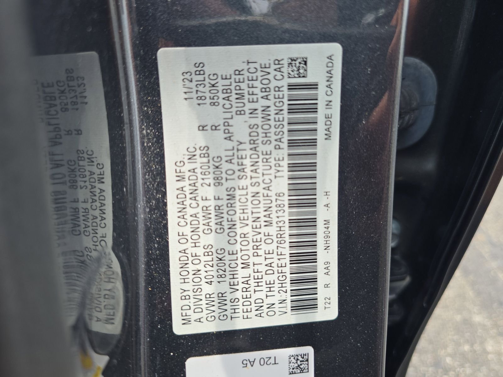 2024 Honda Civic EX - Photo 31