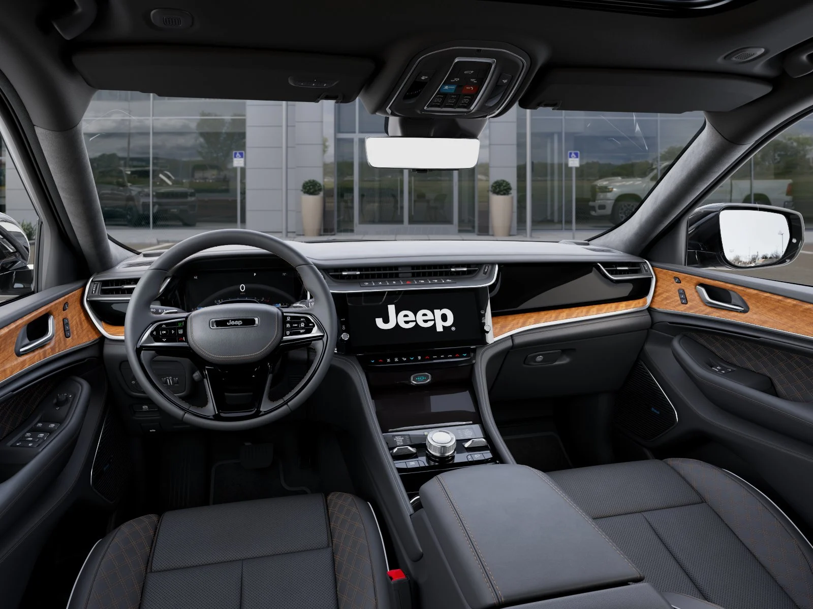 New 2027 Bright White Clear-Coat Paint Jeep Summit image 46