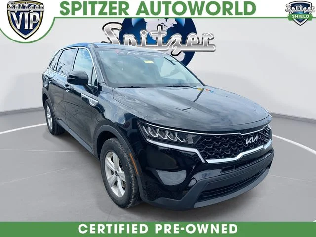 Certified Used 2023 Black Kia LX image 1