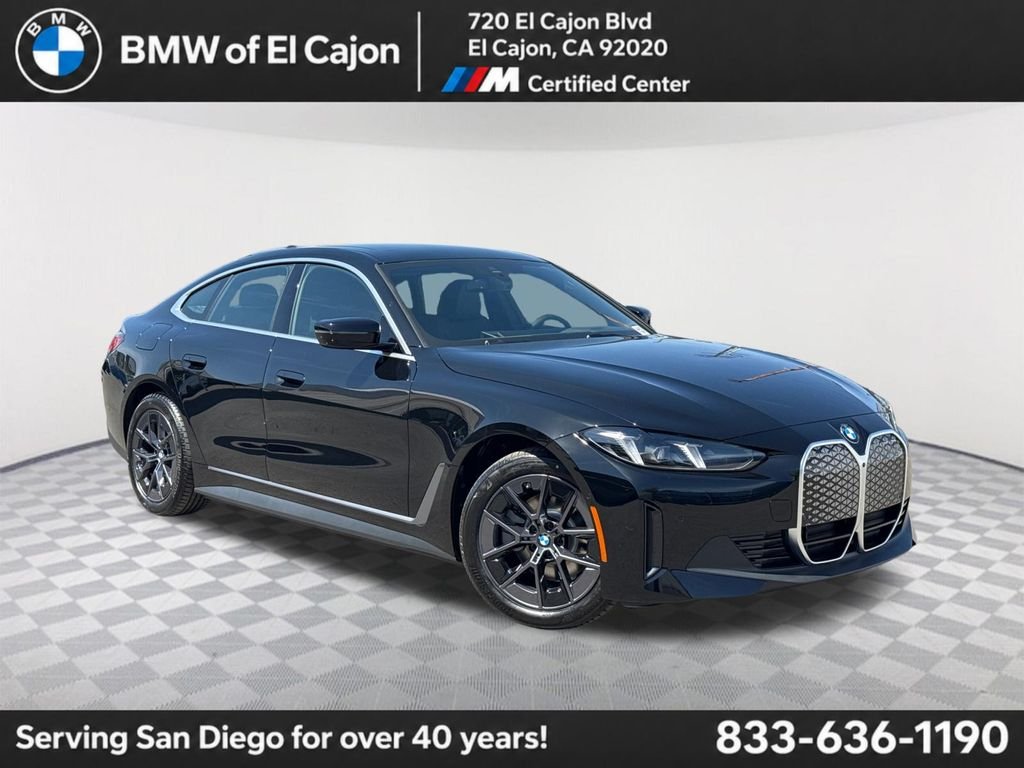 New 2026 Jet Black BMW eDrive40 image 1