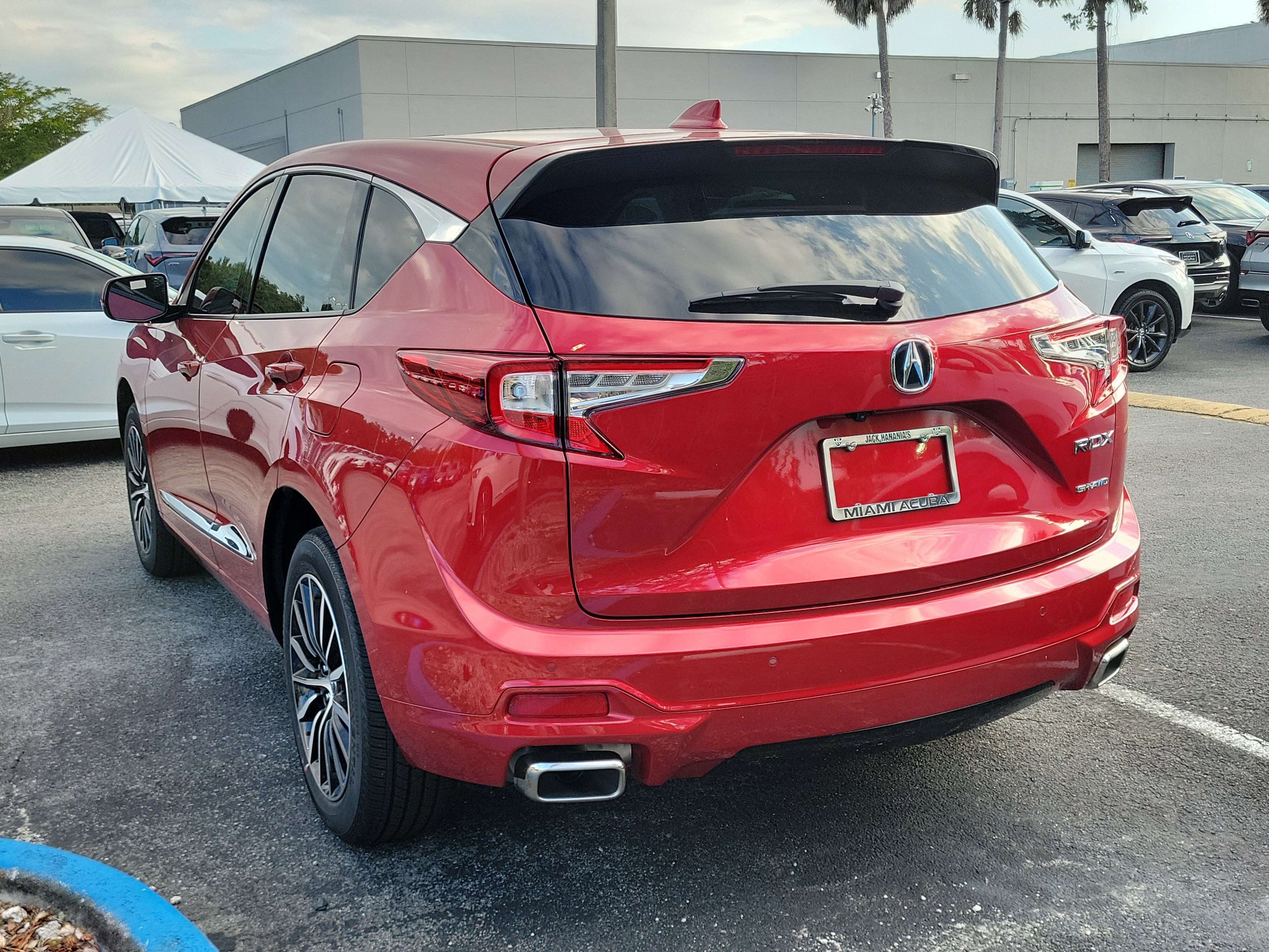New 2026 Performance Red Pearl Acura w/Advance Package image 3