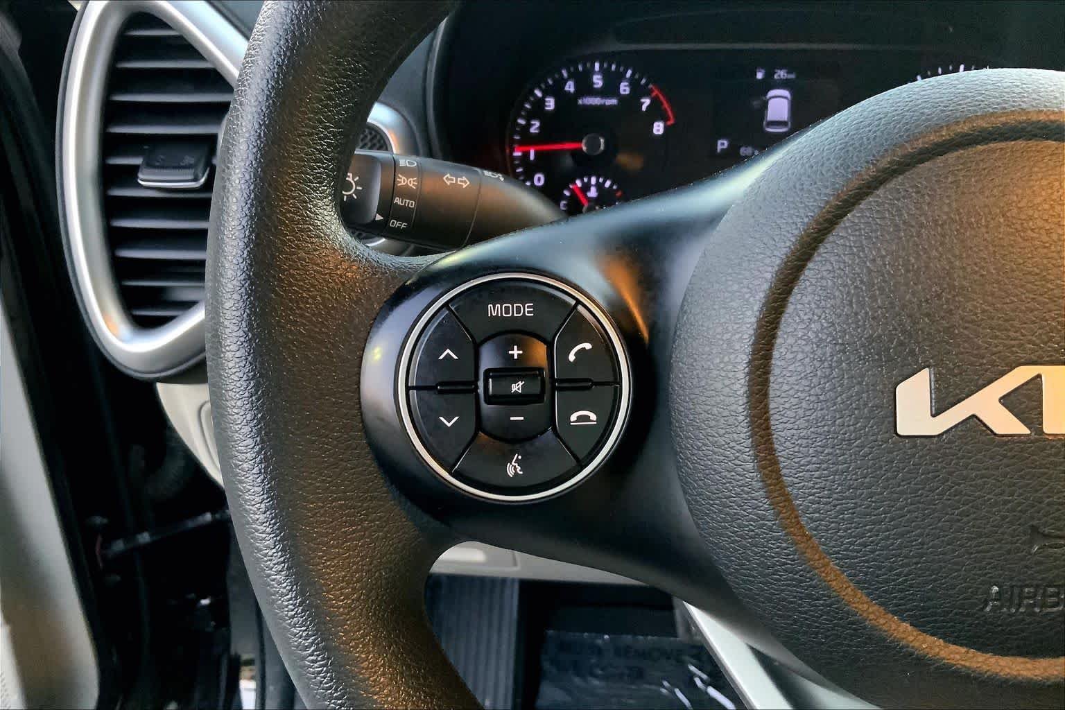 Used 2022 Cherry Black Kia LX image 22