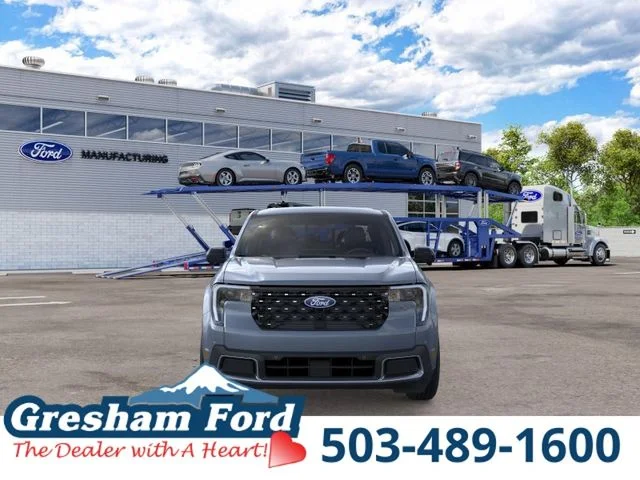 New 2026 Azure Gray Metallic Tri-Coat Ford Lariat image 6