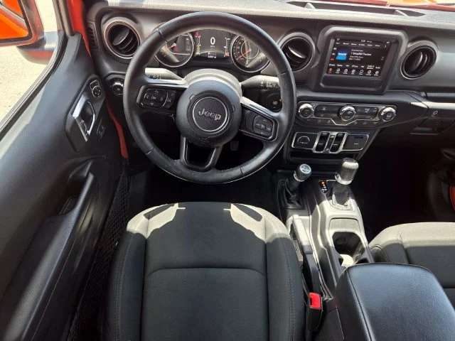 Used 2018 Orange Jeep Unlimited Sport S image 9