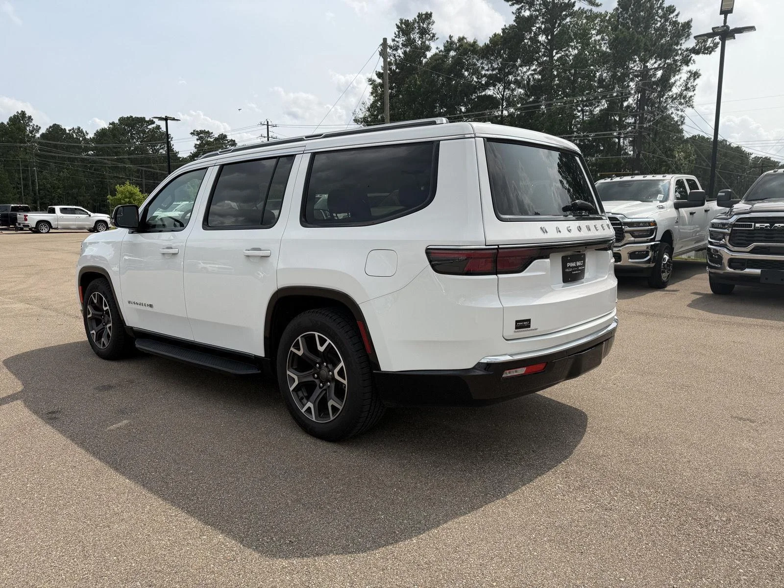 Used 2023 Bright White Clearcoat Jeep Series III image 4