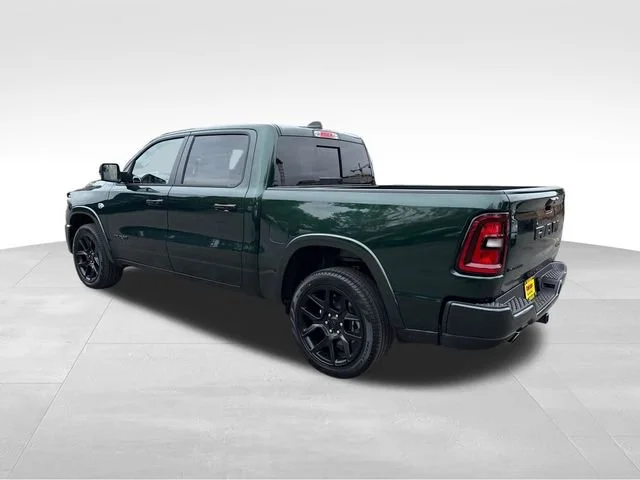 New 2026 Serrano-Green Metallic Exterior Paint RAM Laramie image 5