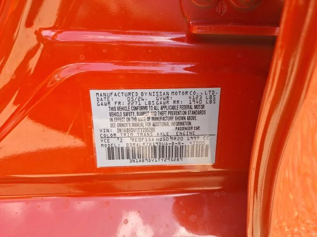 New 2026 Energetic Ember / Super Black Two-tone Nissan SR image 29